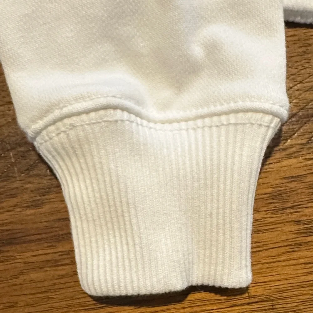 Kids! NWOT Ralph Lauren WHITE Sweatshirt with Pink Logo